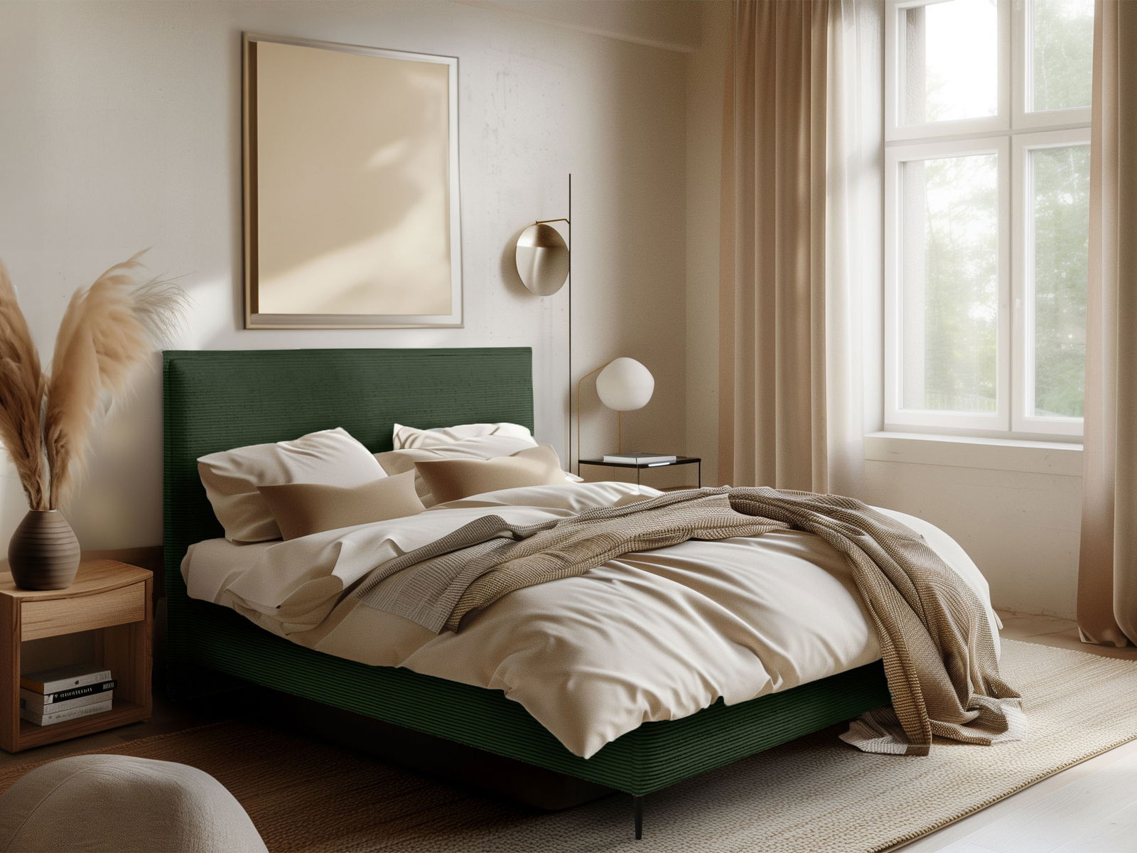 Επενδυμένο κρεβάτι Puretta 2