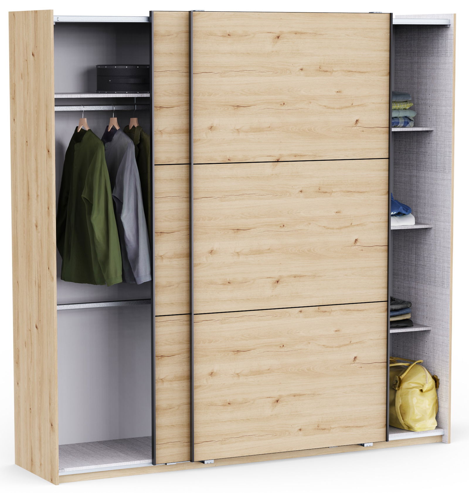 Ντουλάπα συρόμενη Alcazaba 220 4