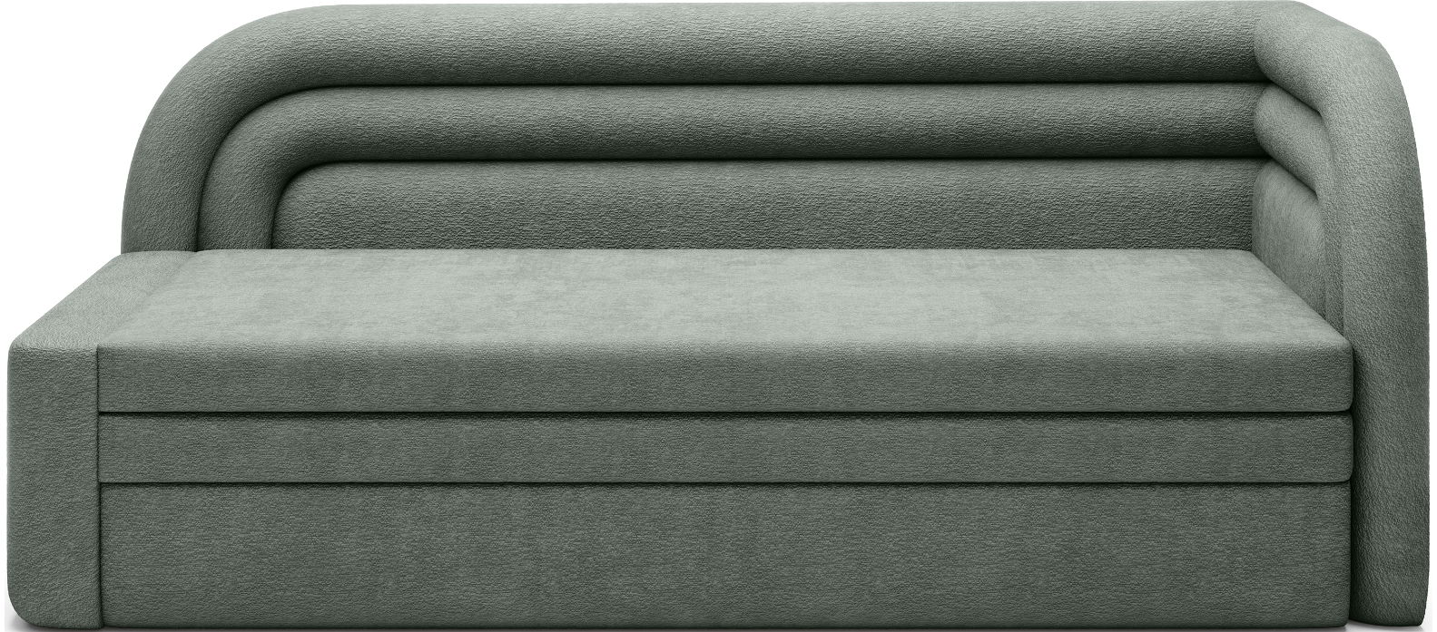 Καναπές - κρεβάτι Fanuci-Prasino-Δεξιά 1