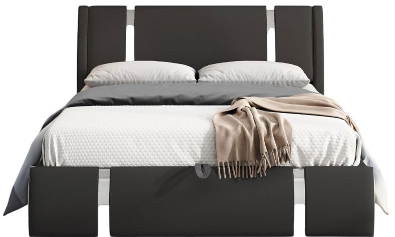 Επενδυμένο κρεβάτι Aelina 1