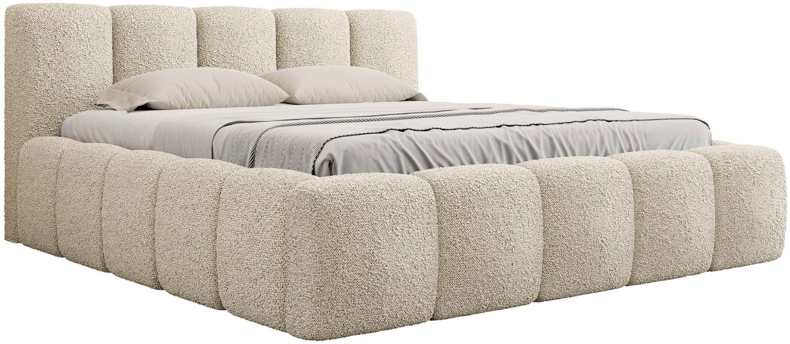 Επενδυμένο κρεβάτι Kevson-Mpez-140 x 200 1