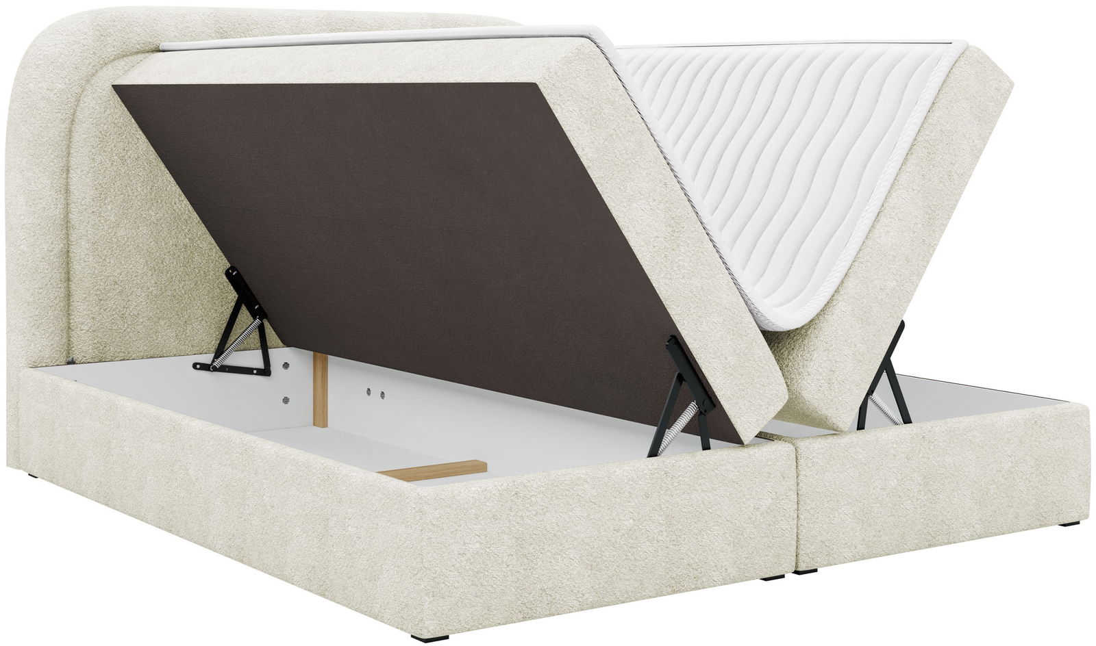 Επενδυμένο κρεβάτι Bonito 4