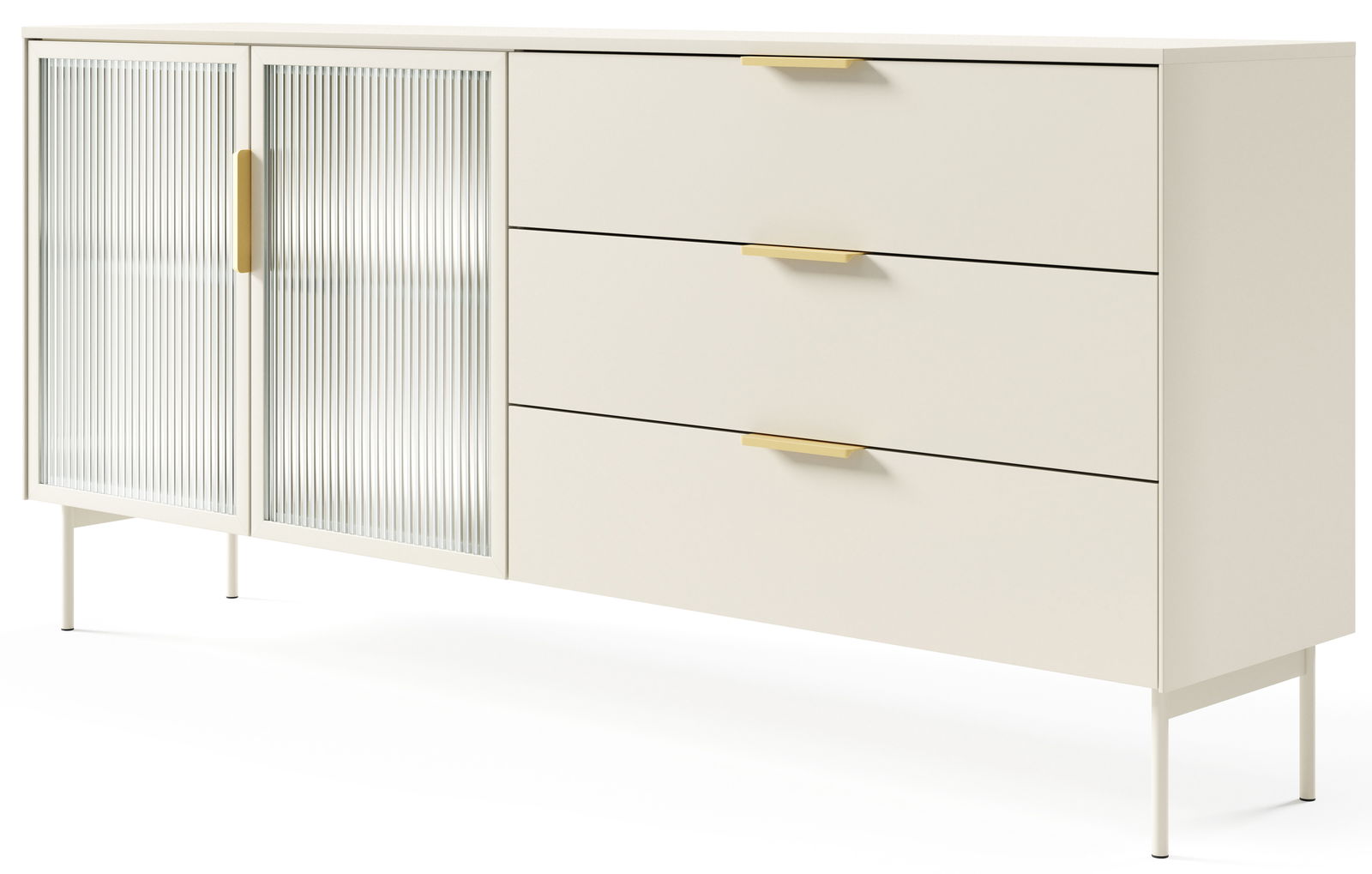 Μπουφές Luminus 2D3S-Cashmere 1