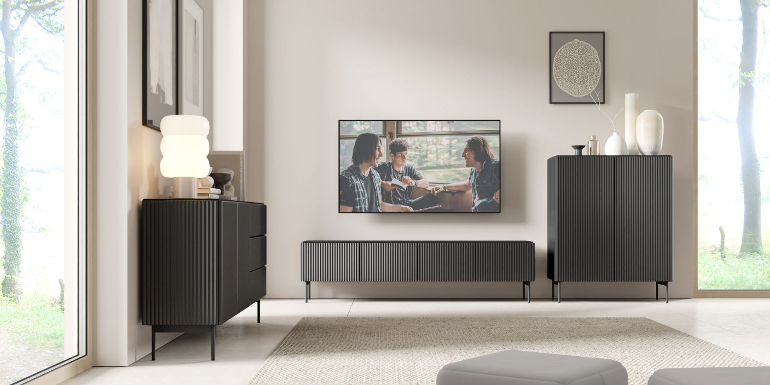 Έπιπλο τηλεόρασης Novo 3D 5