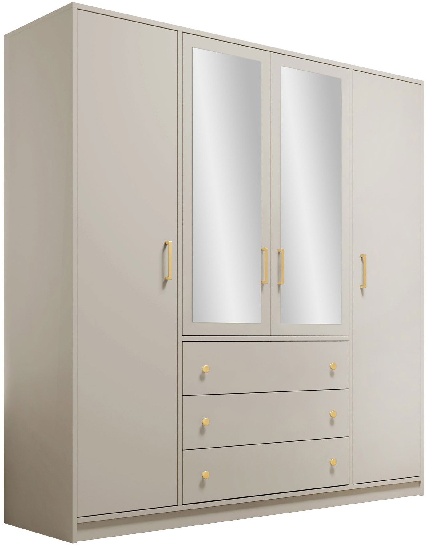 Ντουλάπα Retro D4 Lux τετράφυλλη 2