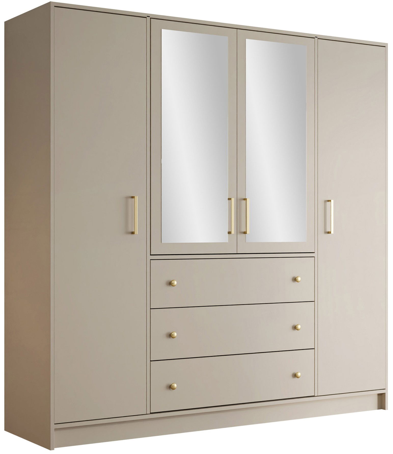 Ντουλάπα Retro D4 Lux τετράφυλλη 5