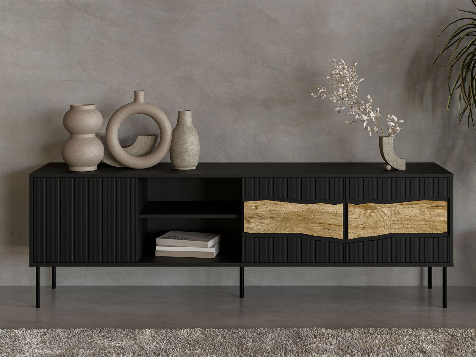 Έπιπλο τηλεόρασης Inserto 190 3D1W 6