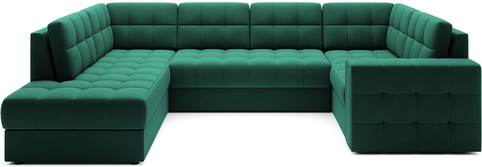 Γωνιακός καναπές Bale U-Prasino-Αριστερή 1