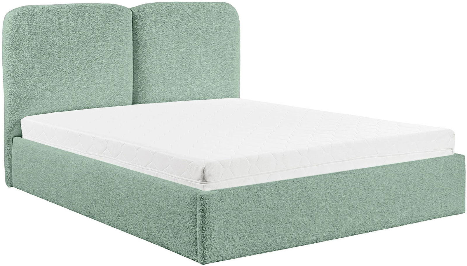 Επενδυμένο κρεβάτι Heaven-Menta-140 x 200 1