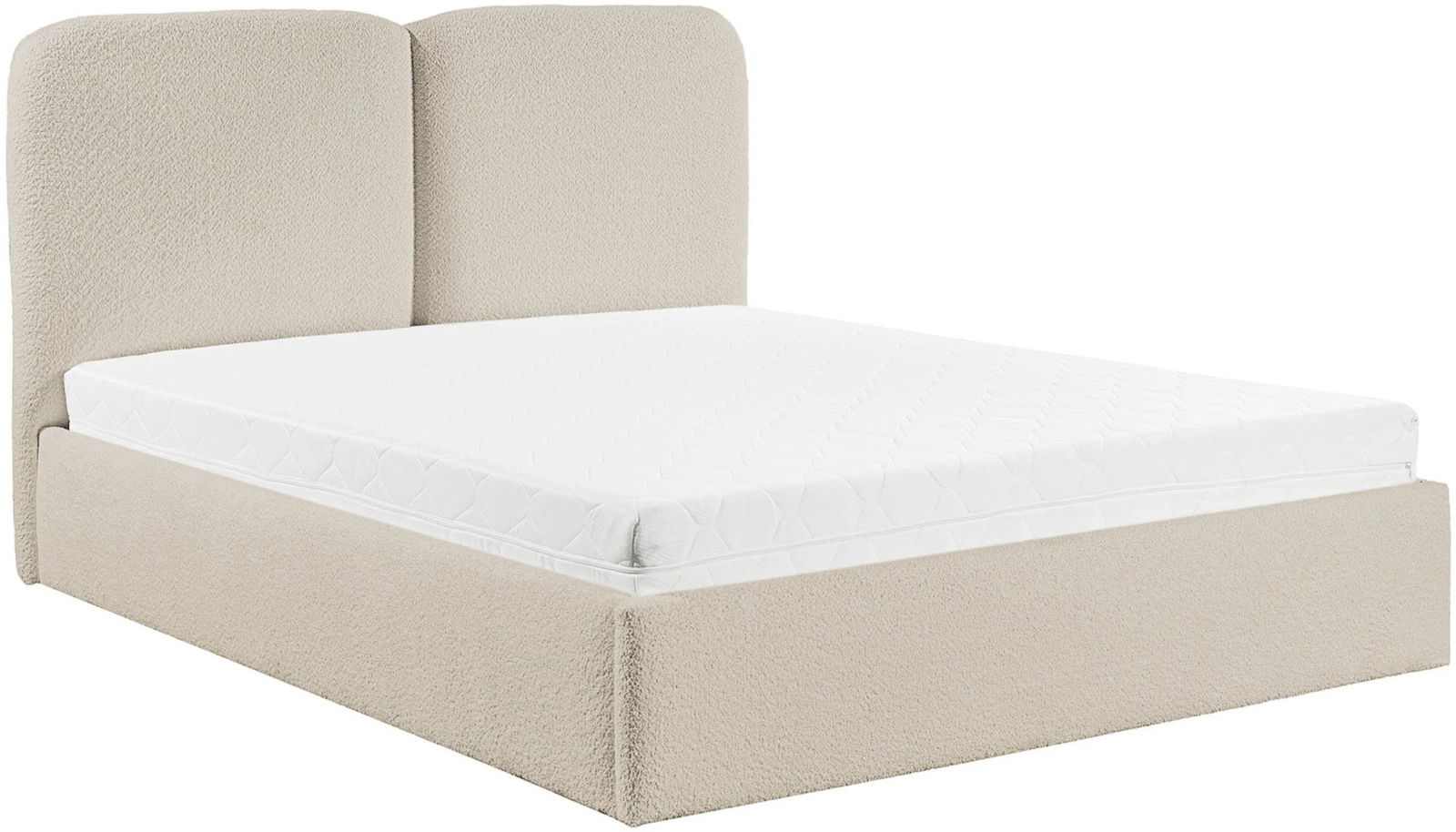 Επενδυμένο κρεβάτι Heaven-Ekrou-160 x 200 1