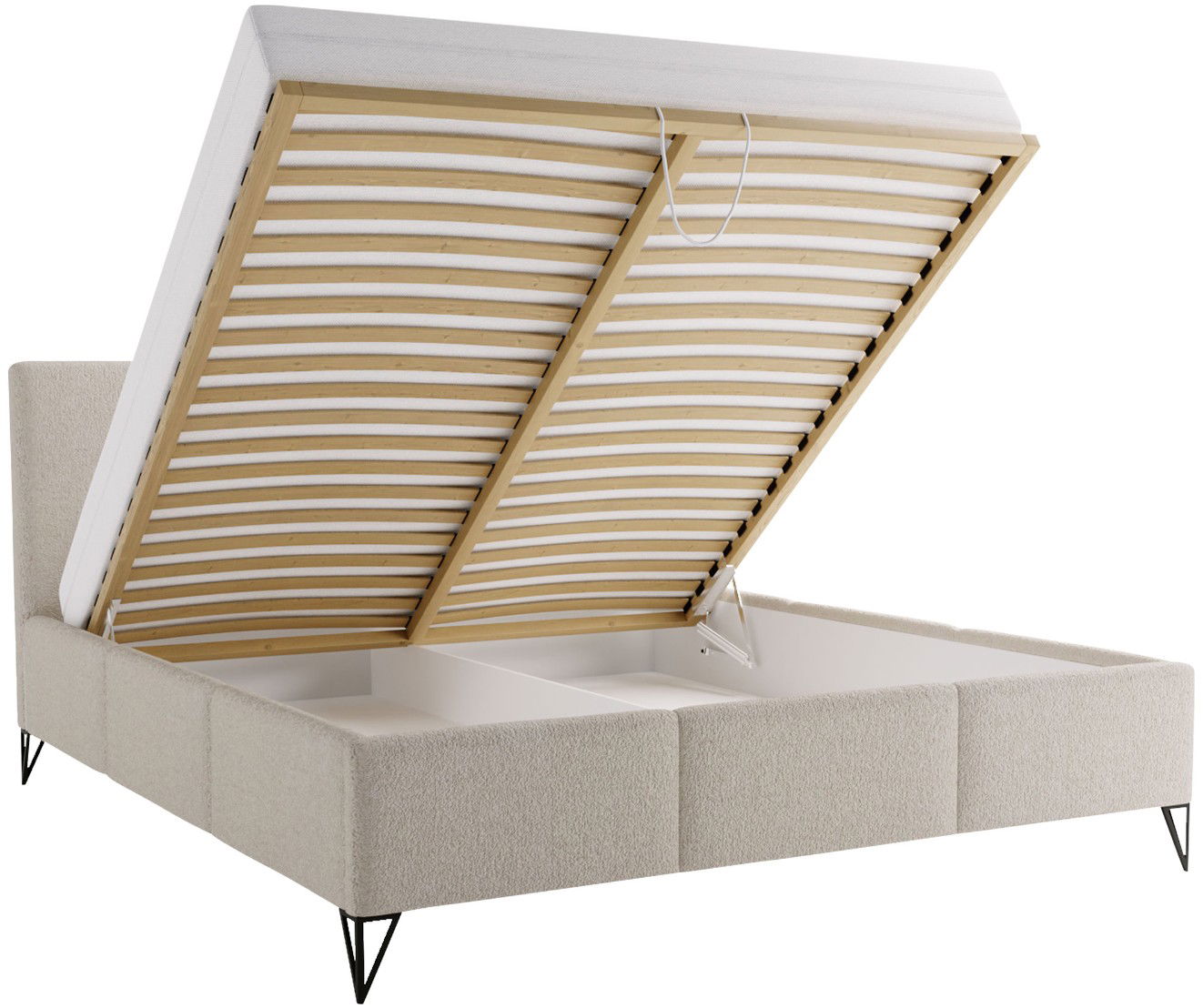 Επενδυμένο κρεβάτι Loren 4