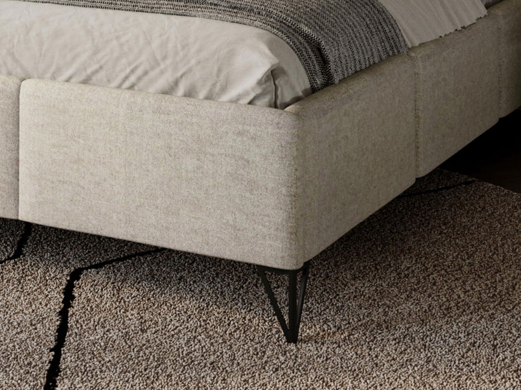 Επενδυμένο κρεβάτι Loren 5