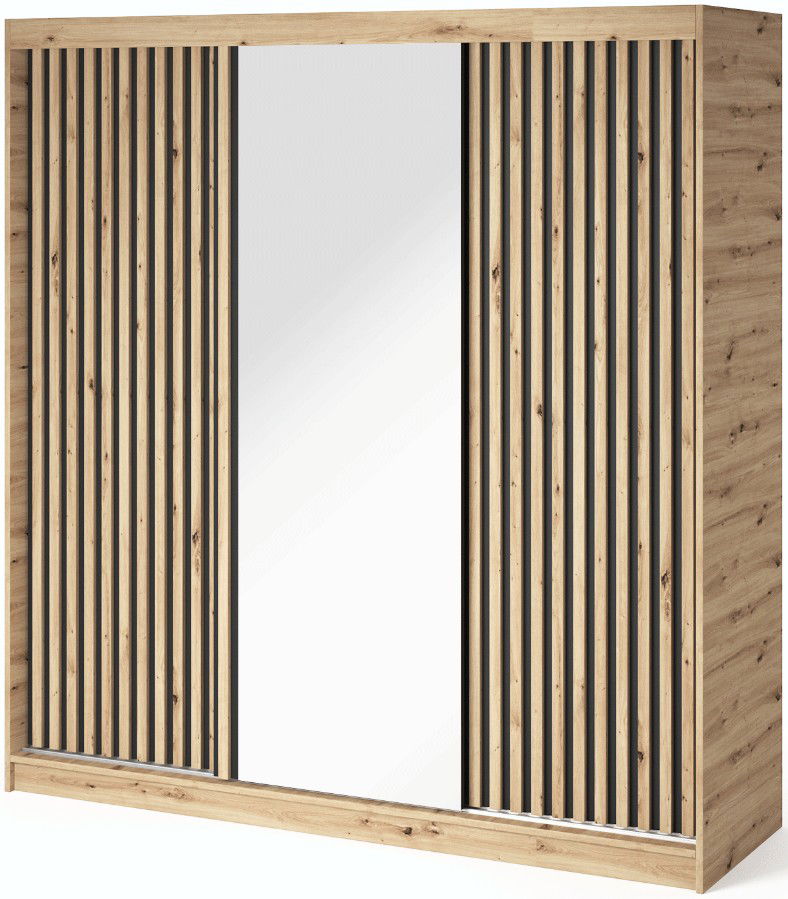 Ντουλάπα Romerio III συρόμενη 1