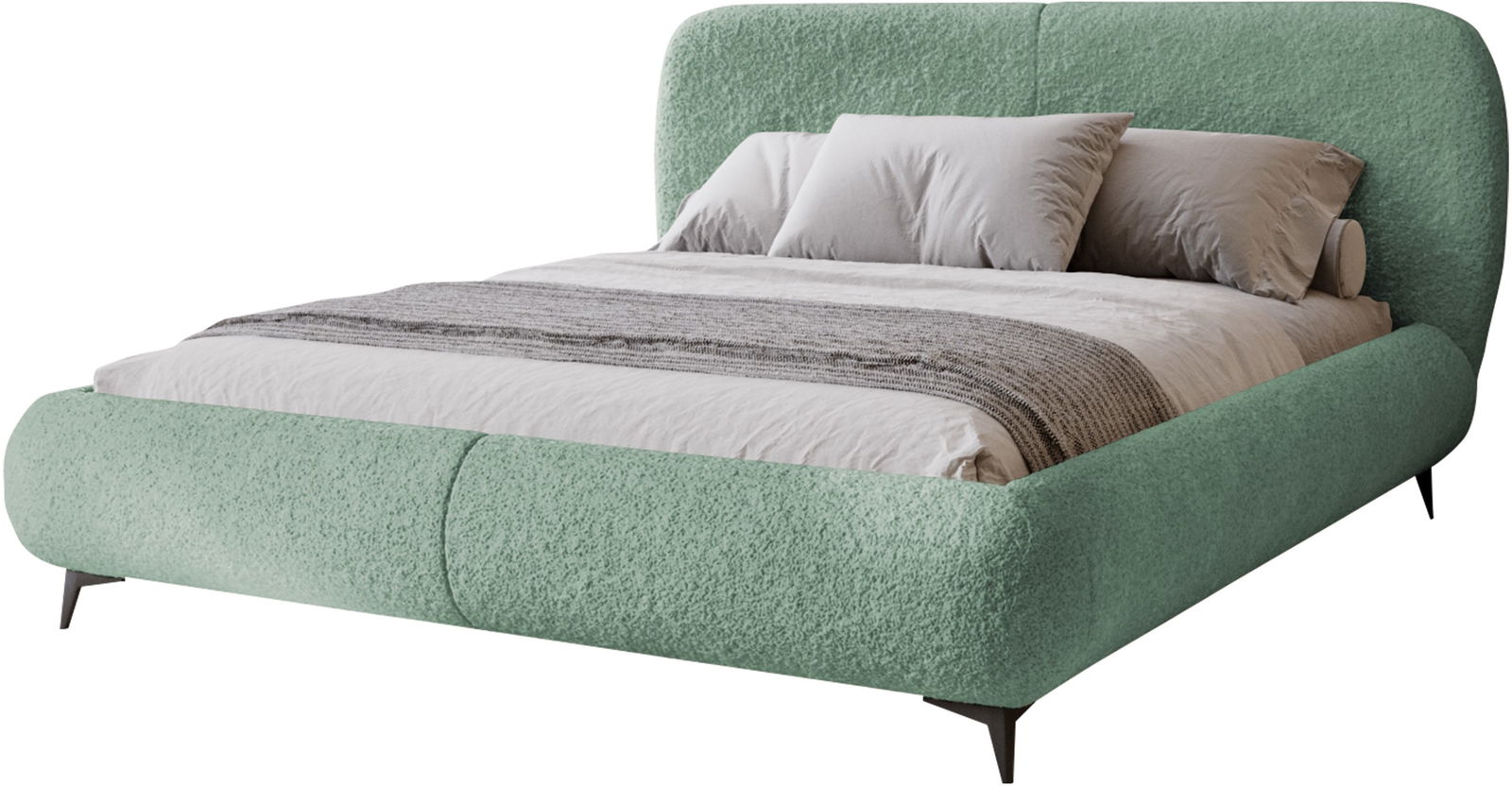 Επενδυμένο κρεβάτι Moe-Menta-180 x 200 1