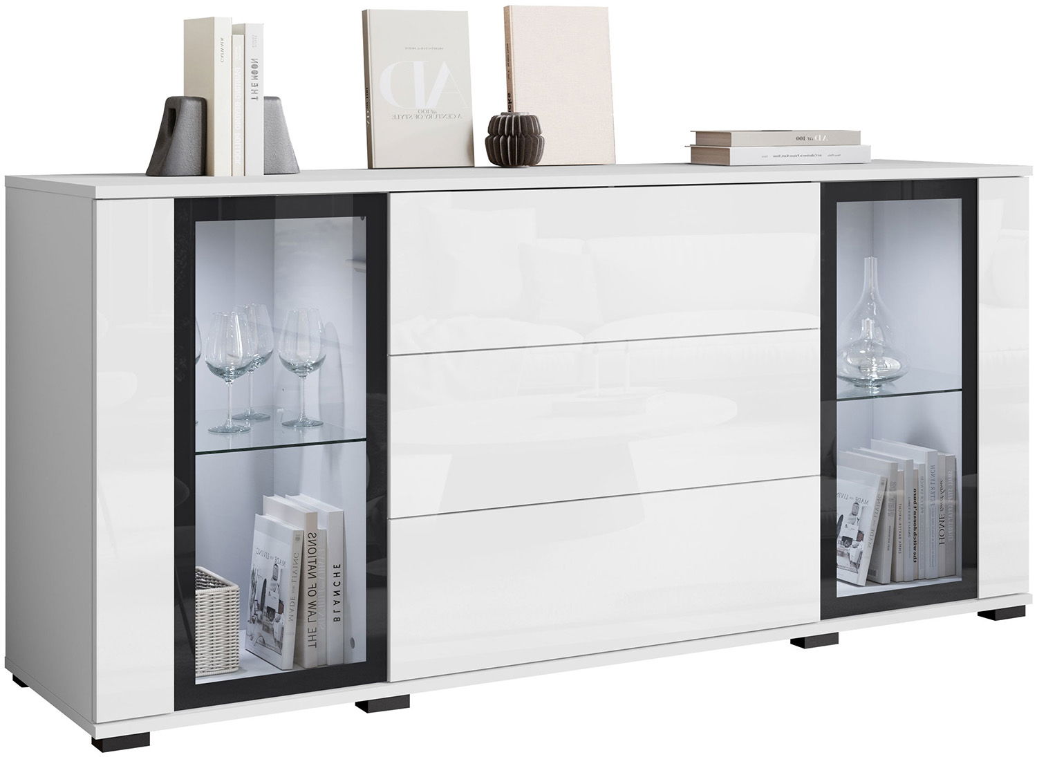Μπουφές Caro SB 150-Leuko-Leuko gualistero 1