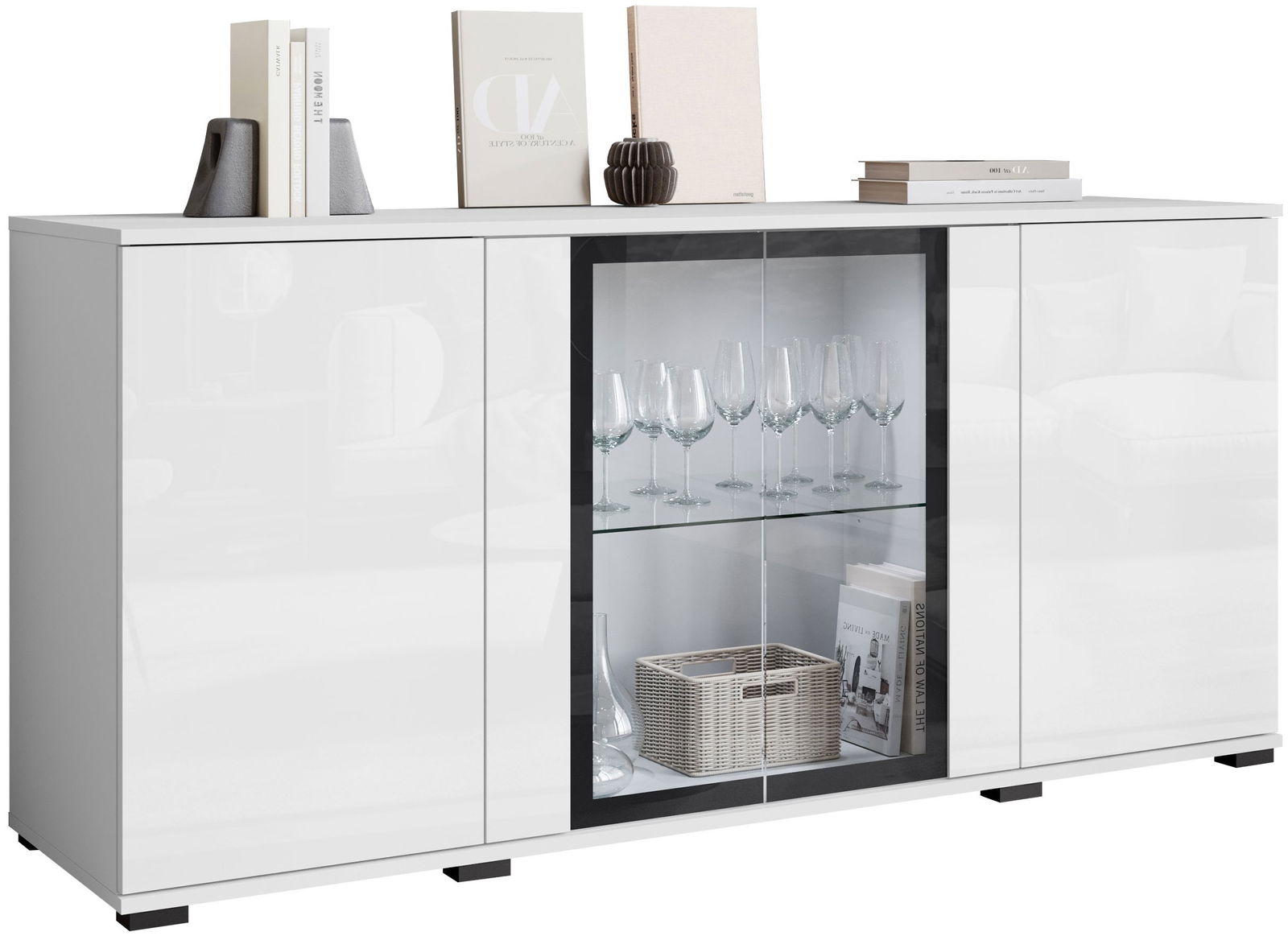 Μπουφές Caro SB 4D-Leuko-Leuko gualistero 1