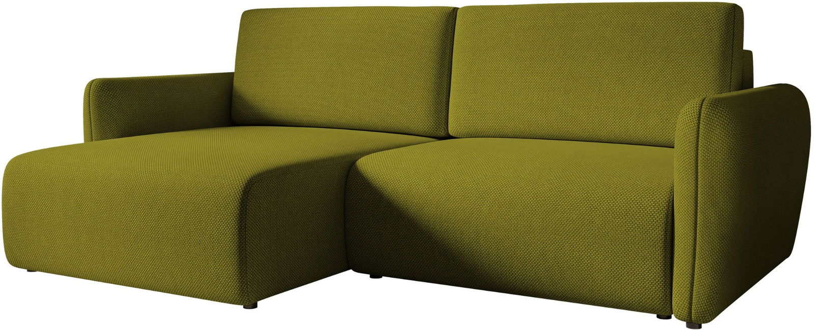 Γωνιακός καναπές Goya Slim-Prasino 1