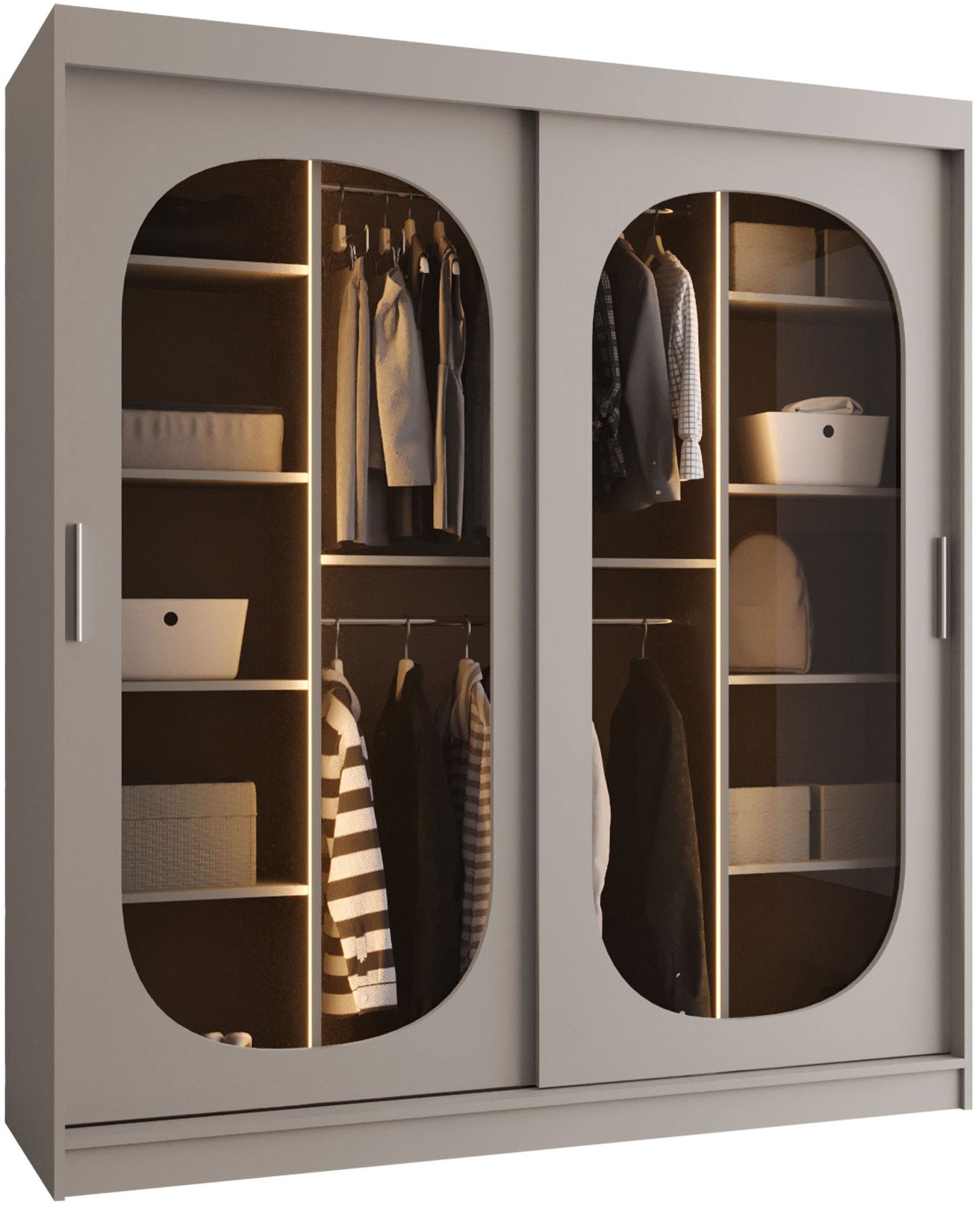 Ντουλάπα Bahrajn 180 συρόμενη 4