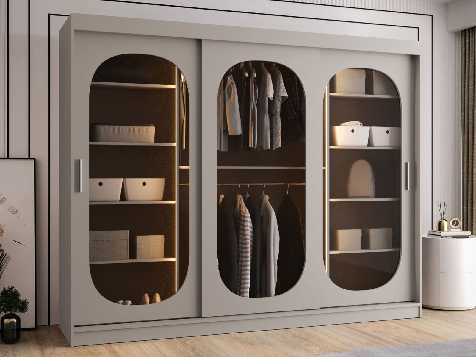 Ντουλάπα Bahrajn 250 συρόμενη 5