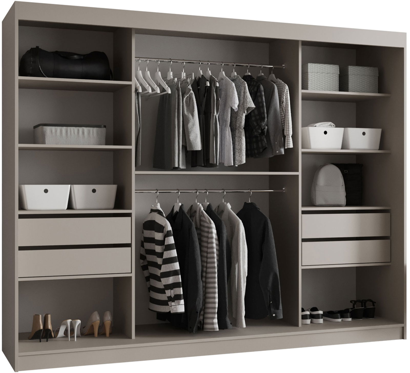 Ντουλάπα Bahrajn 250 συρόμενη 6