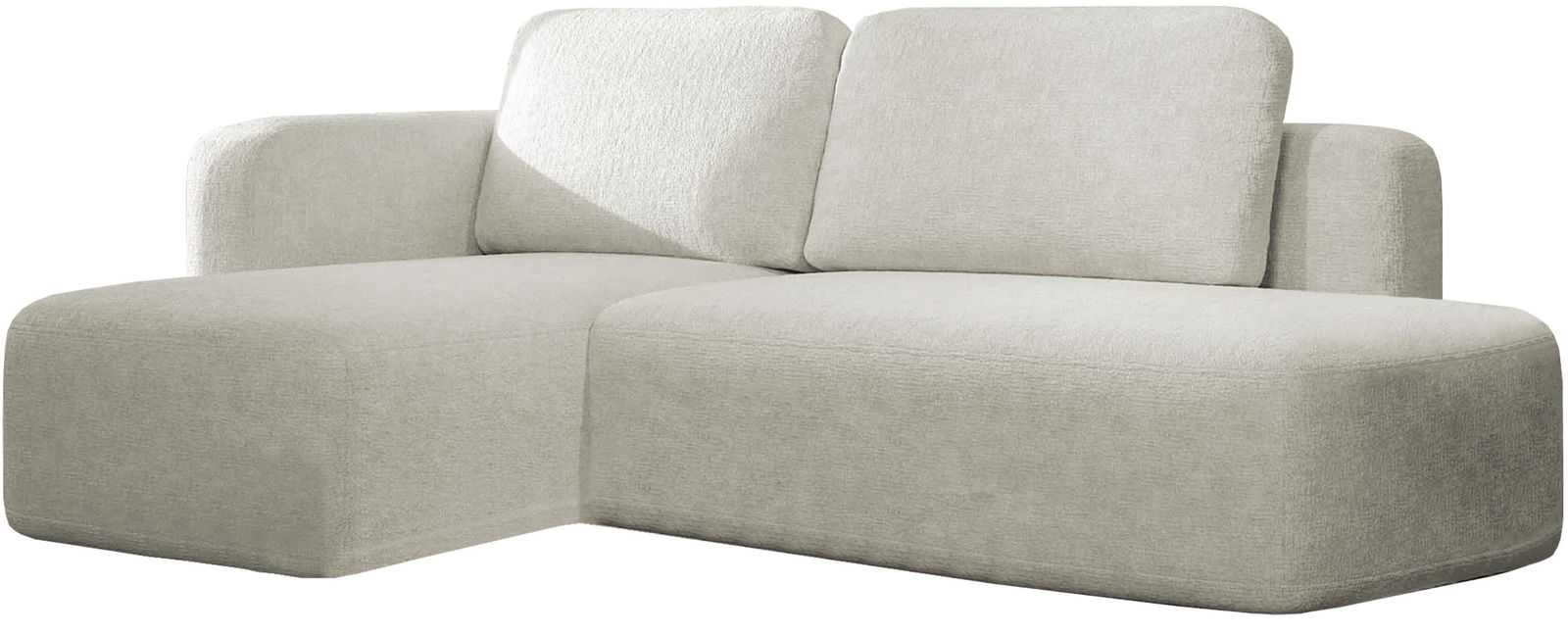 Γωνιακός καναπές Cozy-Beige-Αριστερή 1