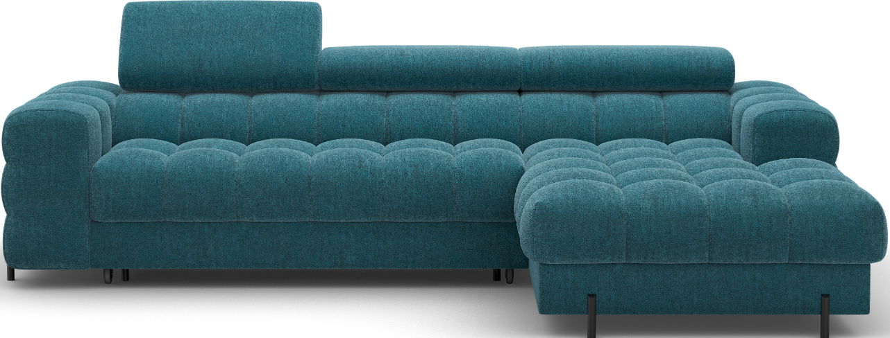 Γωνιακός καναπές Freyia-Petrol-Δεξιά 1