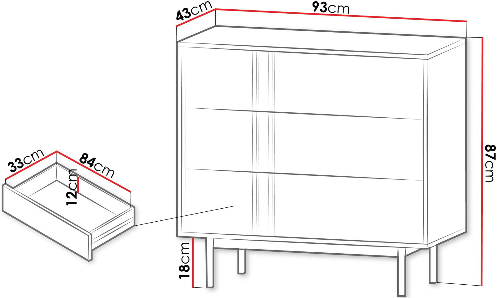 Μπουφές Alsy Reg mini 3