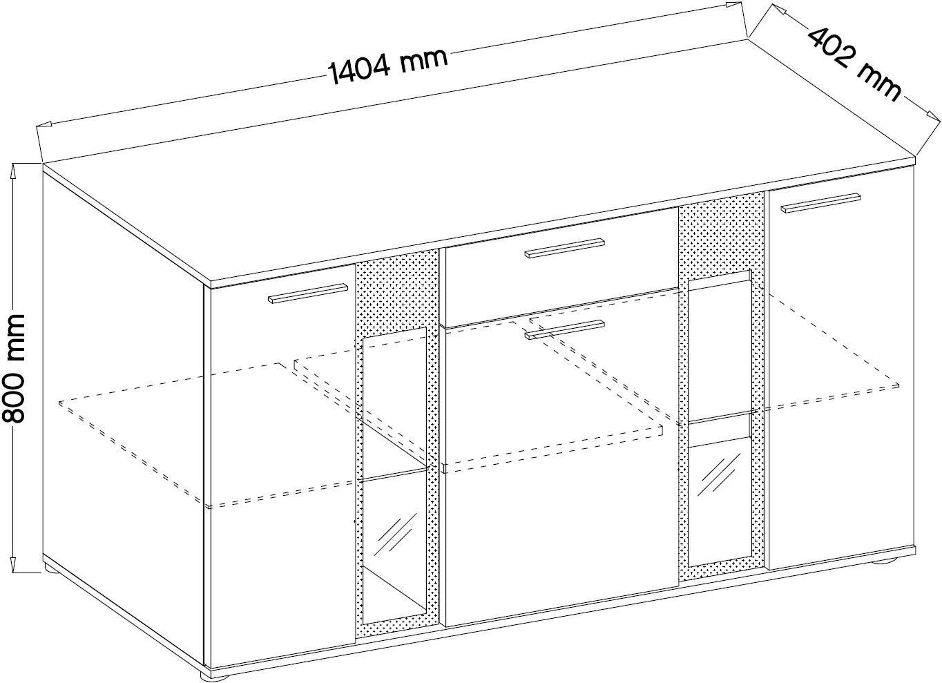 Μπουφές Arlington 3