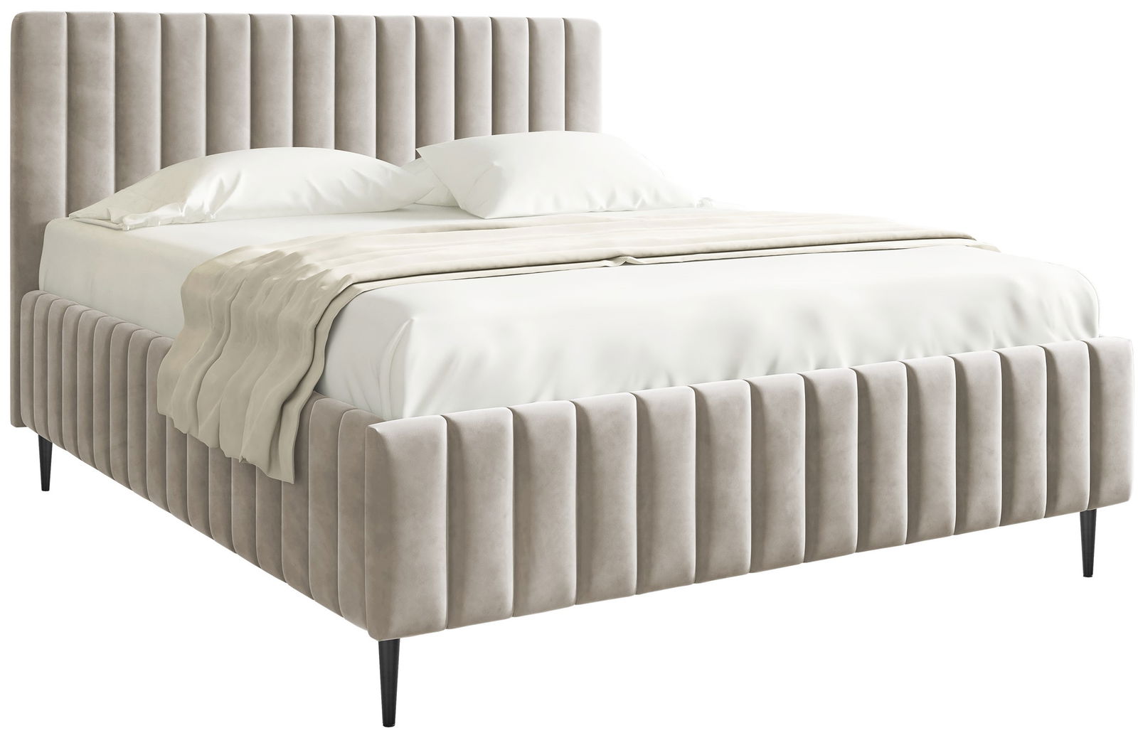 Επενδυμένο κρεβάτι Lewezo-Mpez-180 x 200 1