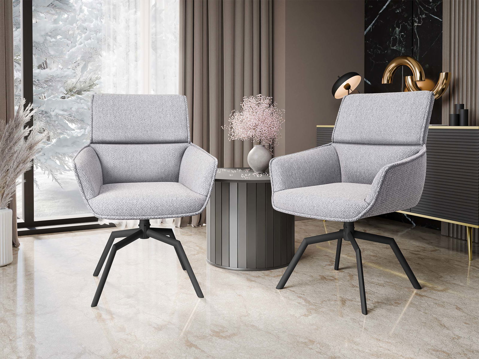 Καρέκλα Bueron Muz 2τμχ 6