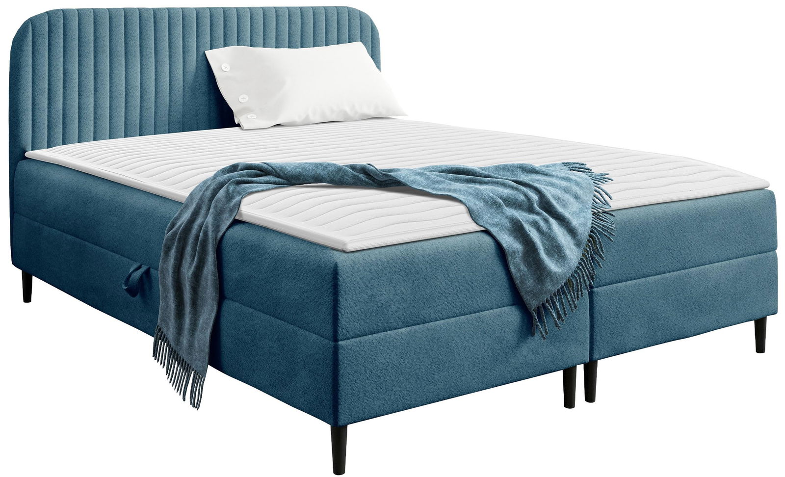 Επενδυμένο κρεβάτι Box Best I-Galazio-120 x 200 1