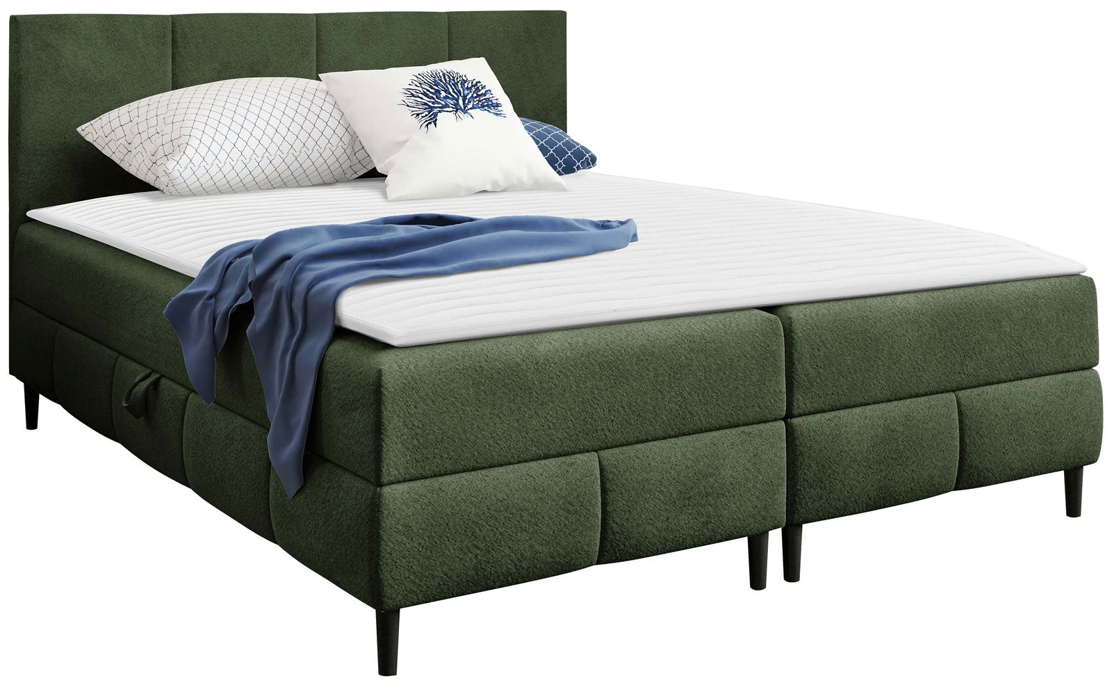 Επενδυμένο κρεβάτι Box Best II-Ladi-120 x 200 1