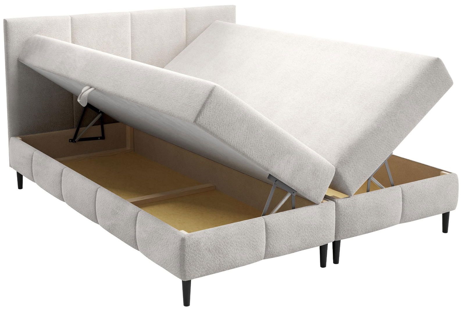 Επενδυμένο κρεβάτι Box Best II 4