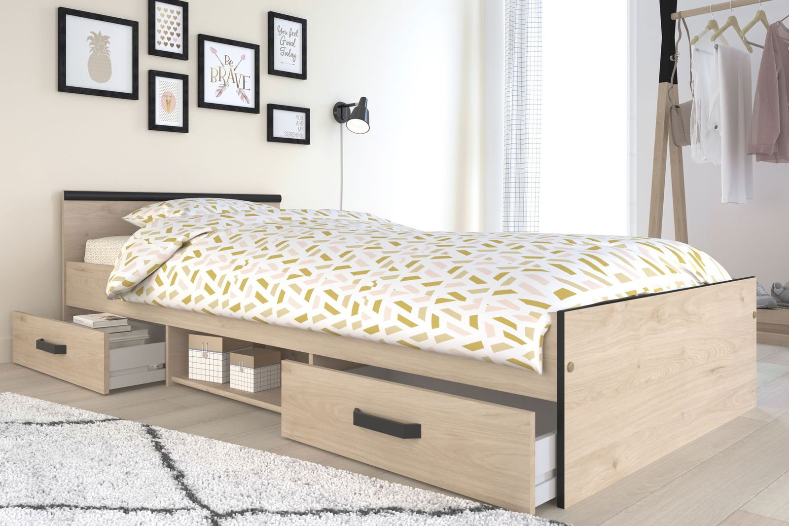 Κρεβάτι παιδικό Novel 2