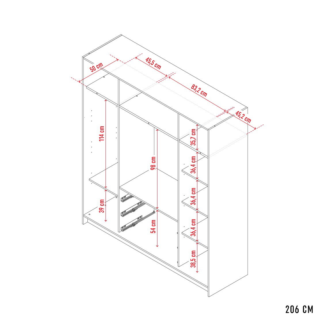 Ντουλάπα 4 You τετράφυλλη 2