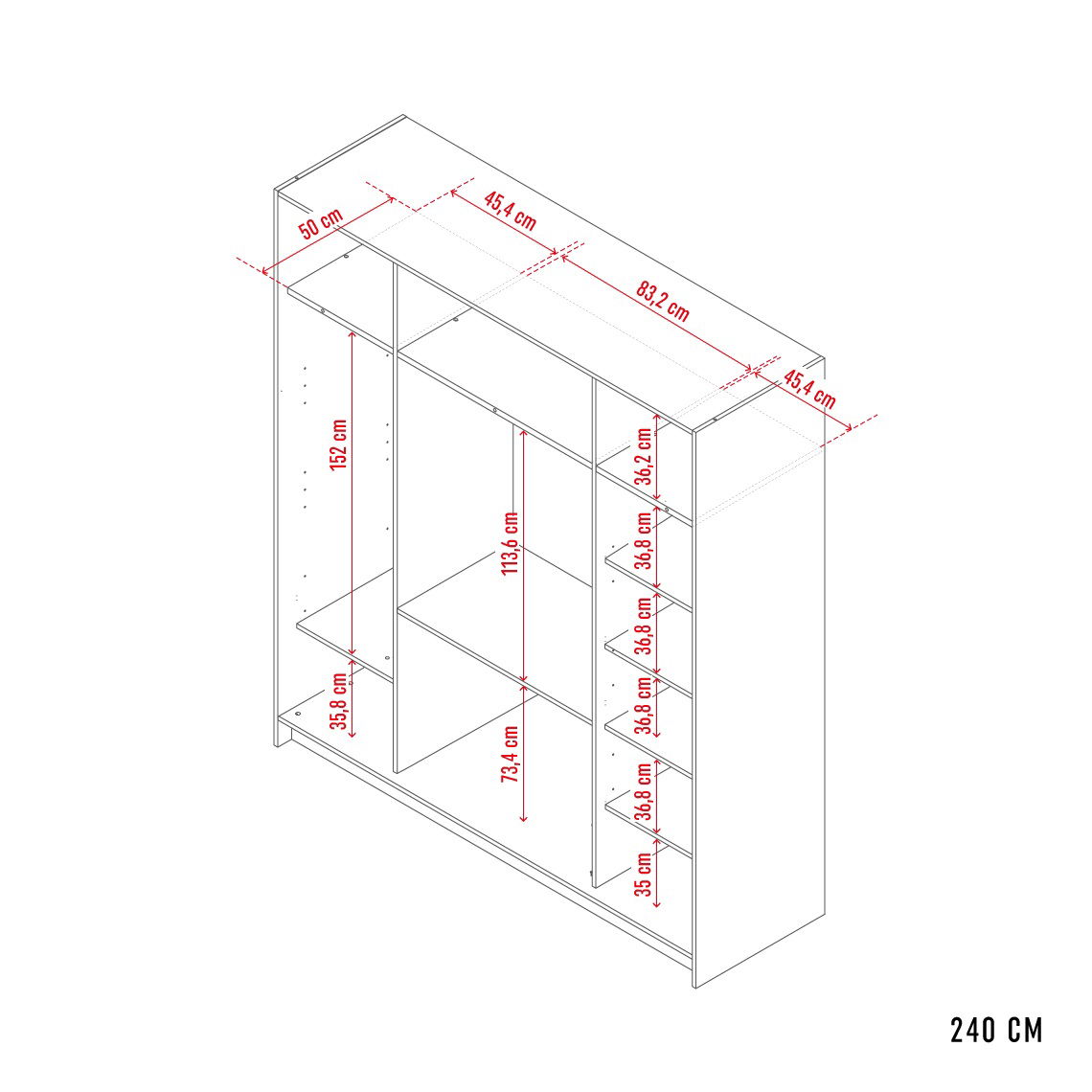Ντουλάπα 4 You τετράφυλλη 3