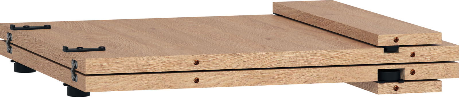 Τραπέζι Simple Round επεκτεινόμενο 2