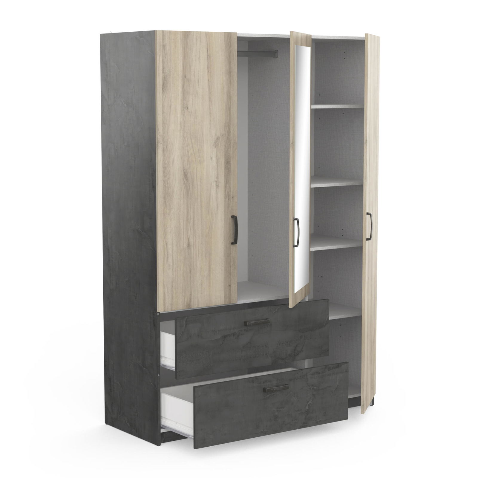 Ντουλάπα Coben τρίφυλλη 5