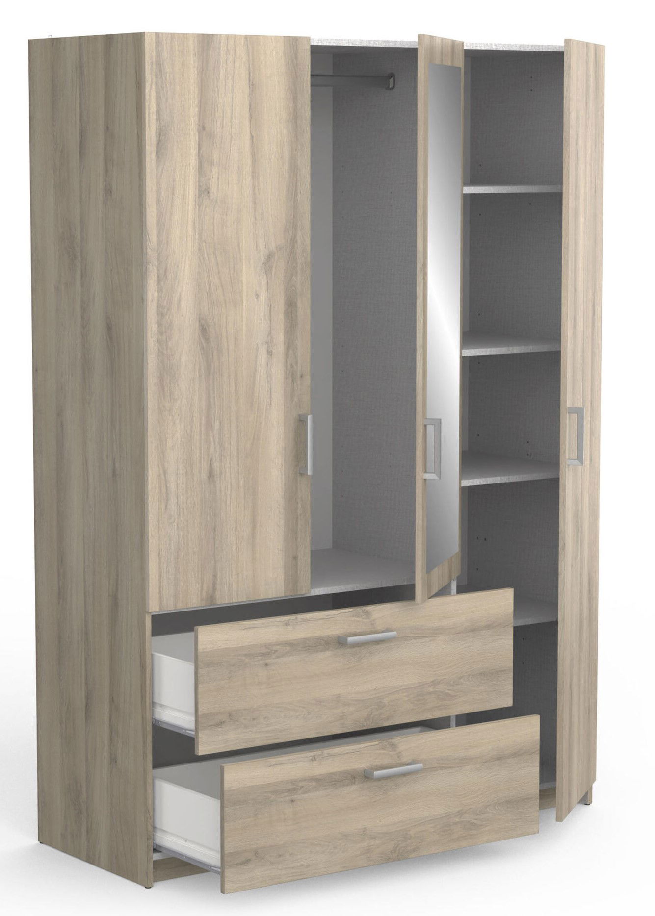 Ντουλάπα Coben τρίφυλλη 6