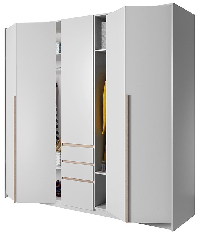 Ντουλάπα Sherio πεντάφυλλη 6