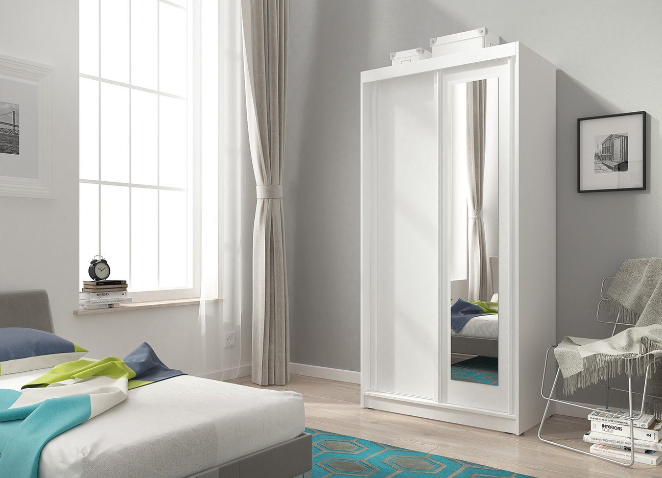 Ντουλάπα συρόμενη Bellamy 6