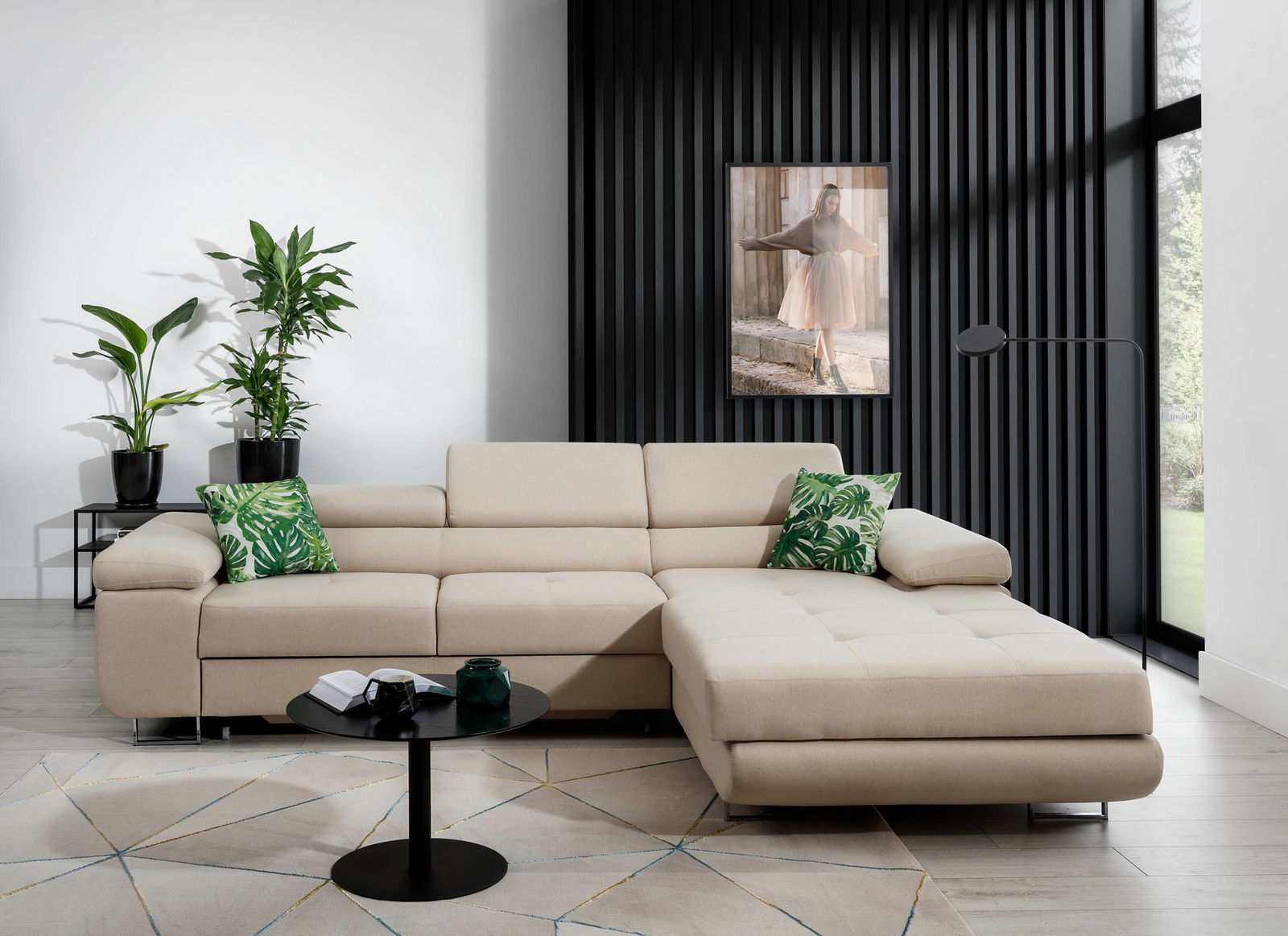 Γωνιακός καναπές Mandon 2