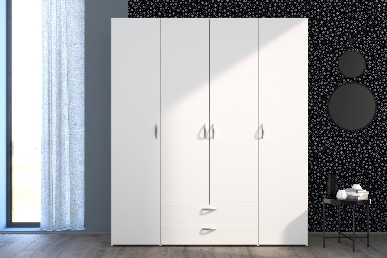 Ντουλάπα Dorm τετράφυλλη 3