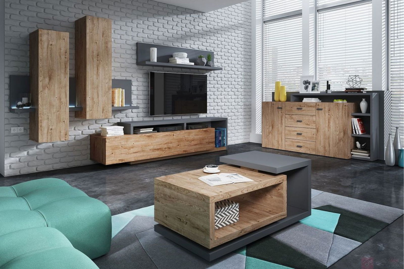 Τραπεζάκι σαλονιού Bron plus 2