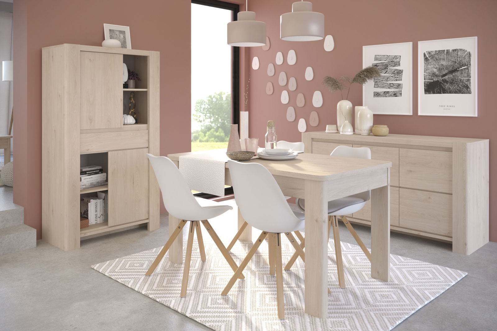 Σετ τραπεζαρίας Portsmouth 4