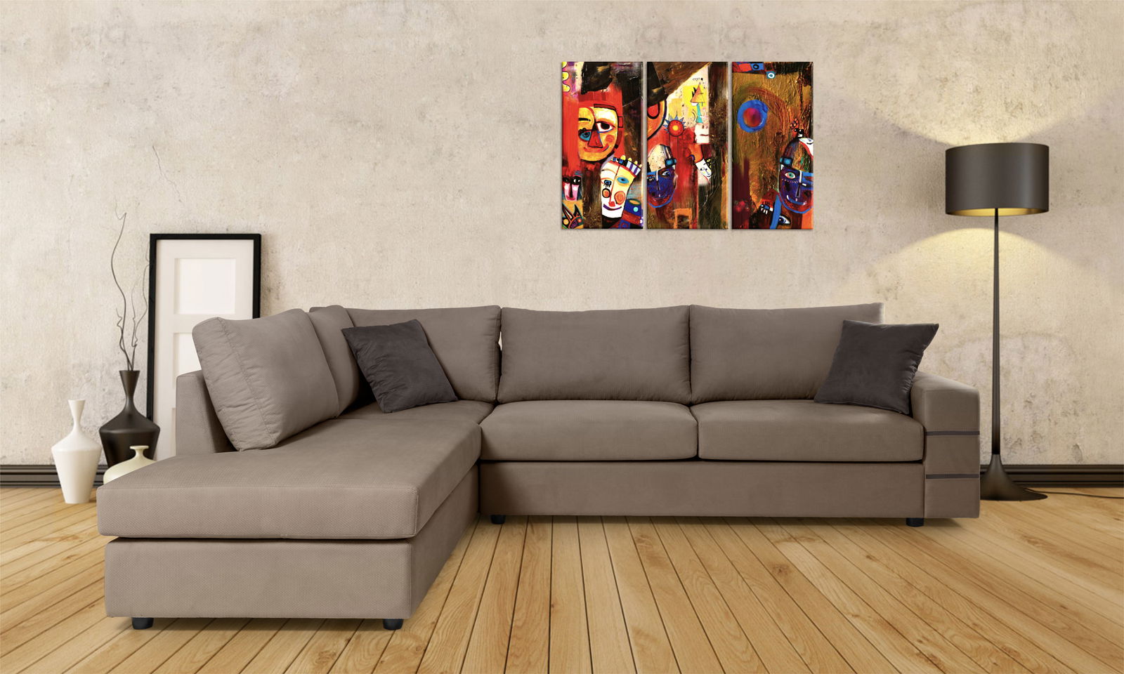 Γωνιακός καναπές Holmes 2