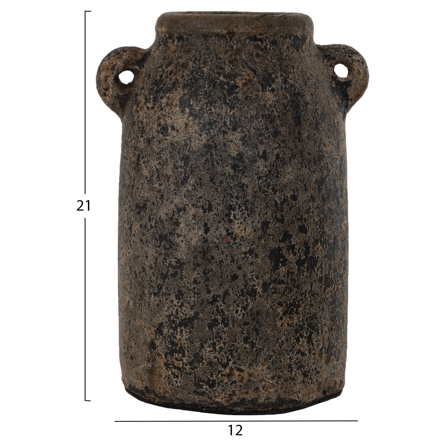 ΔΙΑΚΟΣΜΗΤΙΚA ΒΑΖA ΑΠΟ TERRACOTTA ΓΚΡΙ 2