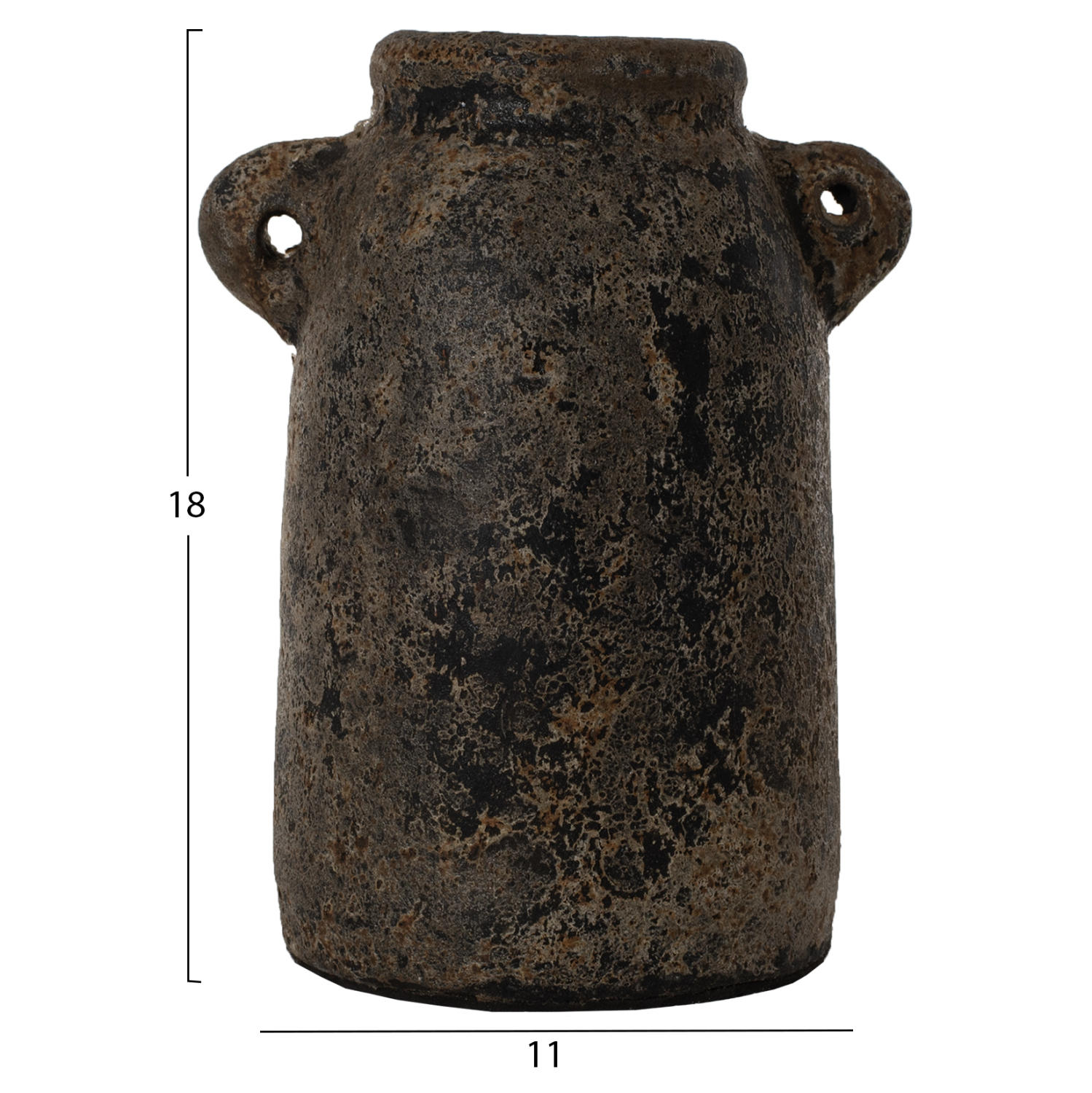 ΔΙΑΚΟΣΜΗΤΙΚA ΒΑΖA ΑΠΟ TERRACOTTA ΓΚΡΙ 3