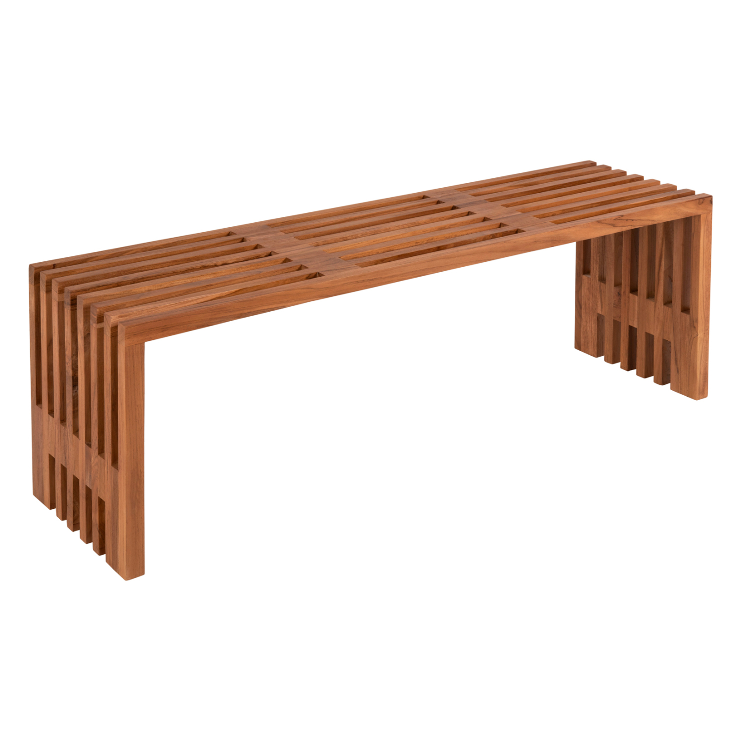 ΠΑΓΚΑΚΙ NYA ΜΑΣΙΦ ΞΥΛΟ TEAK ΣΕ ΦΥΣΙΚΟ 139,5x34,5x48,5Υεκ. 1