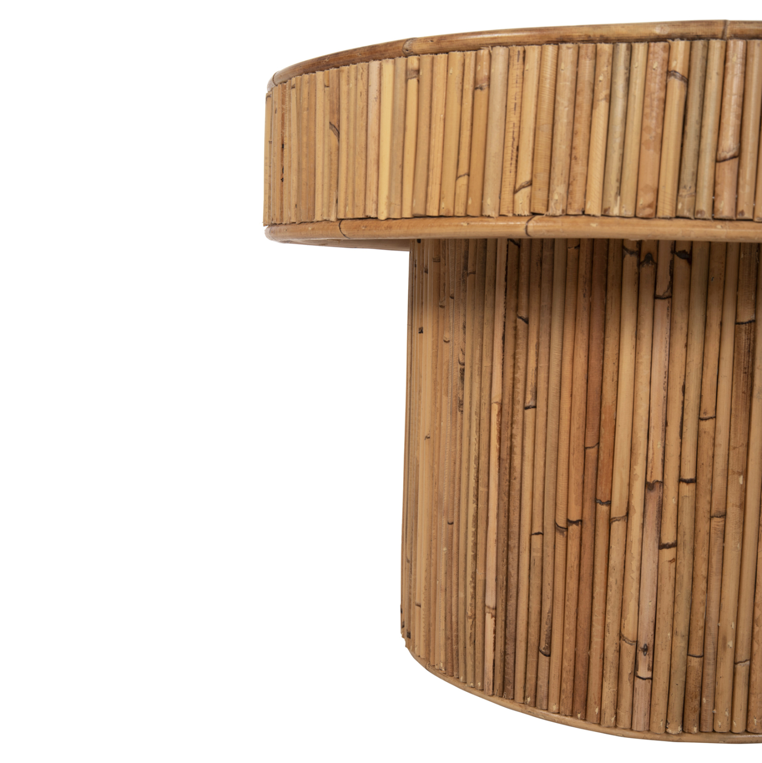 ΤΡΑΠΕΖΙ ΣΑΛΟΝΙΟΥ GATSBY ΟΒΑΛ TOP HM9870 RATTAN ΧΡΩΜΑ ΦΥΣΙΚΟ 110x59x39Υεκ. 8